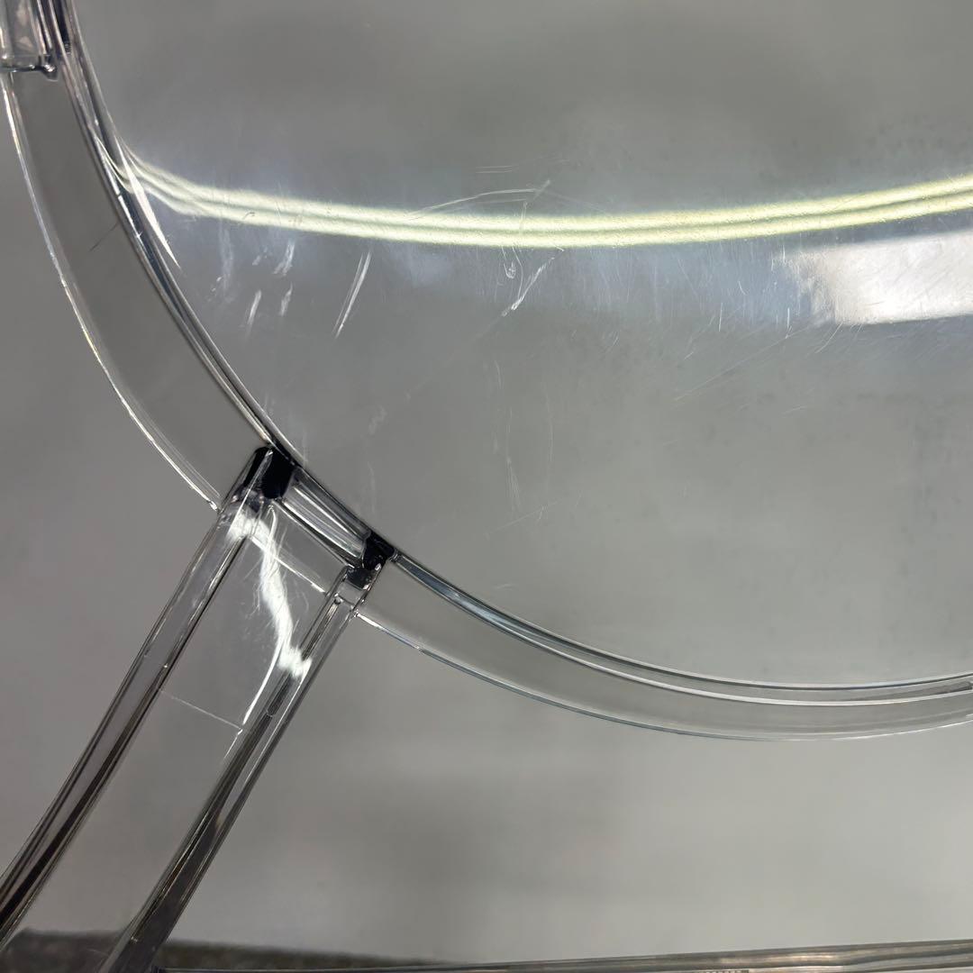 【2脚セット】Kartell ルイ・ゴースト シングルチェア クリア.