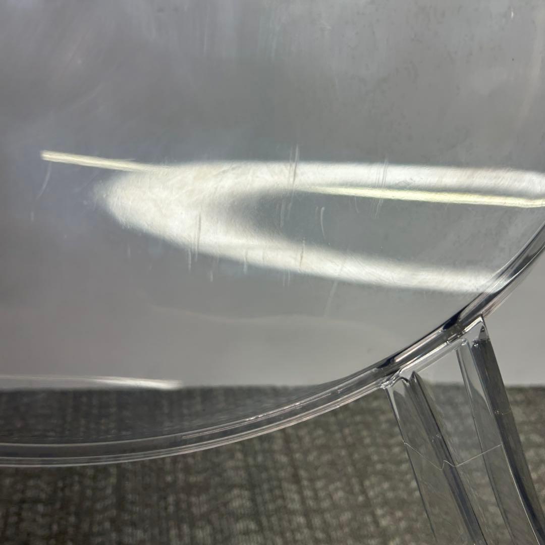 【2脚セット】Kartell ルイ・ゴースト シングルチェア クリア.