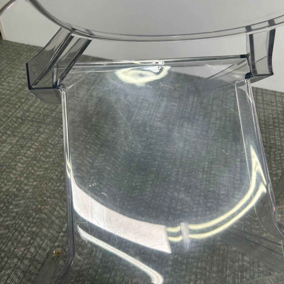 【2脚セット】Kartell ルイ・ゴースト シングルチェア クリア.
