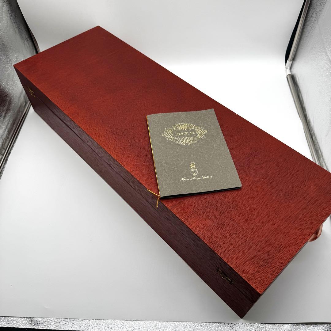 ビスクドール　アンドレ・テュイエ　日本アンティックギャラリー 保証書付き 箱付き