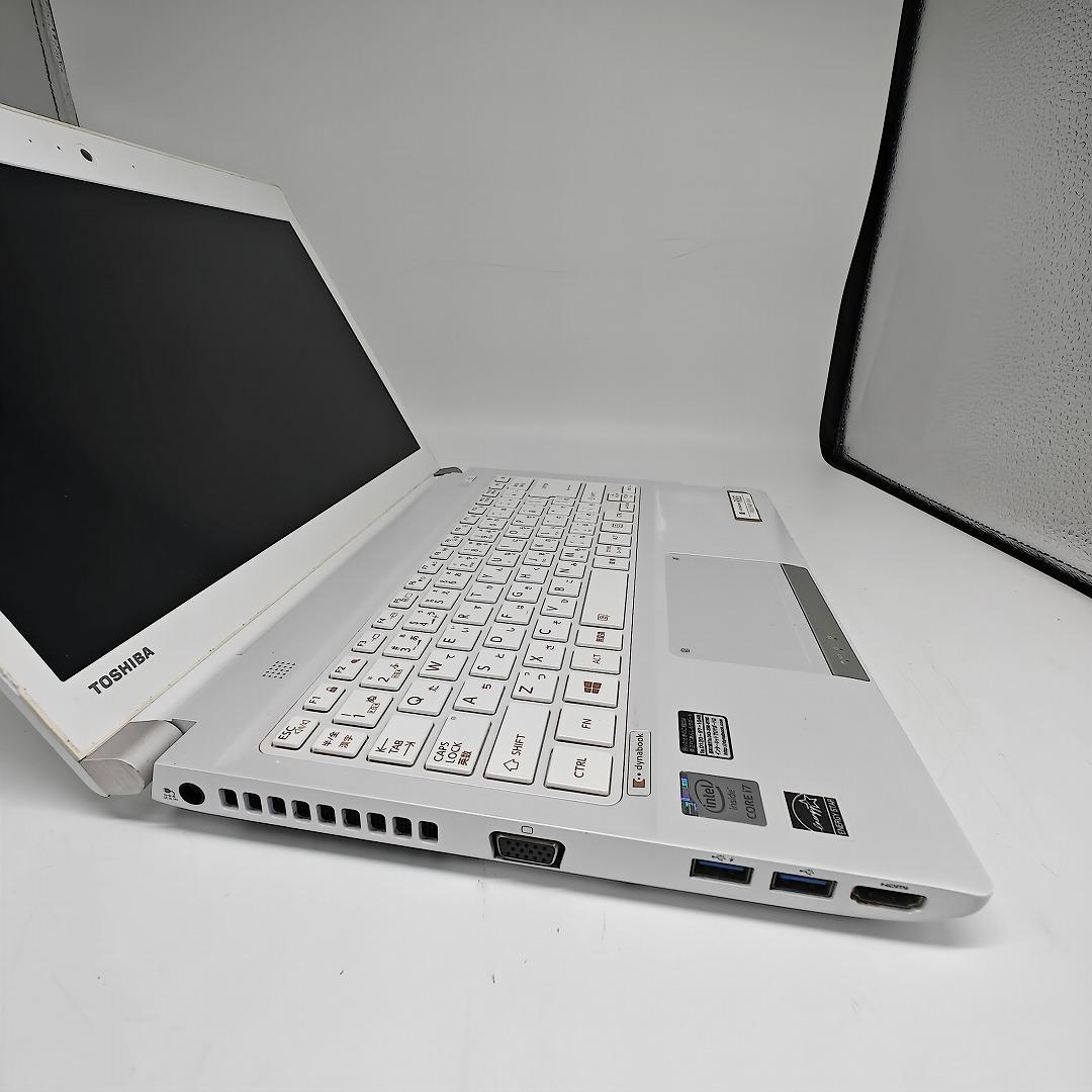 【東芝】R83 高性能i7 SSD256GB 8GB オフィス付きノートPC