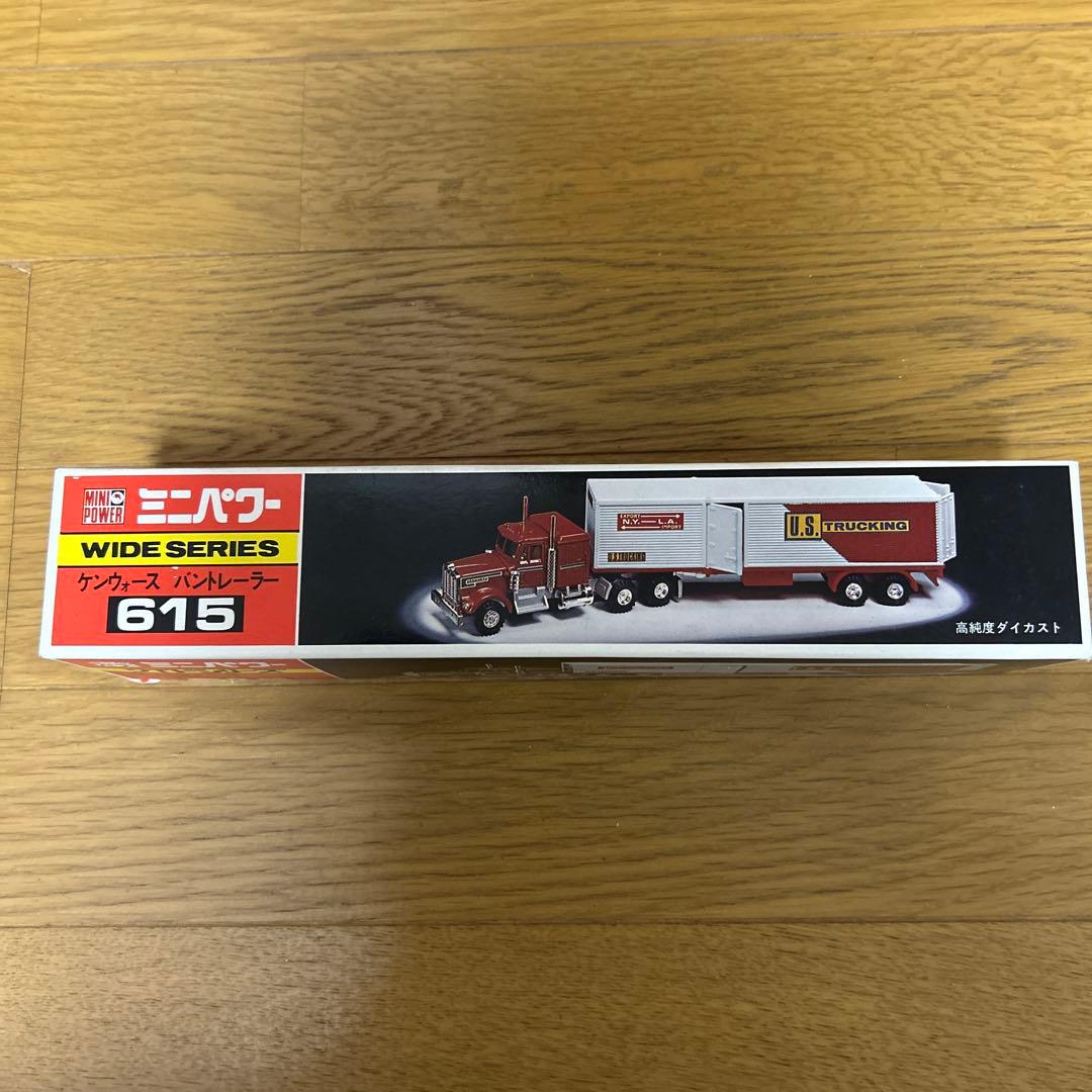 シンセイ ミニパワー ケンウォース バントレーラー 赤