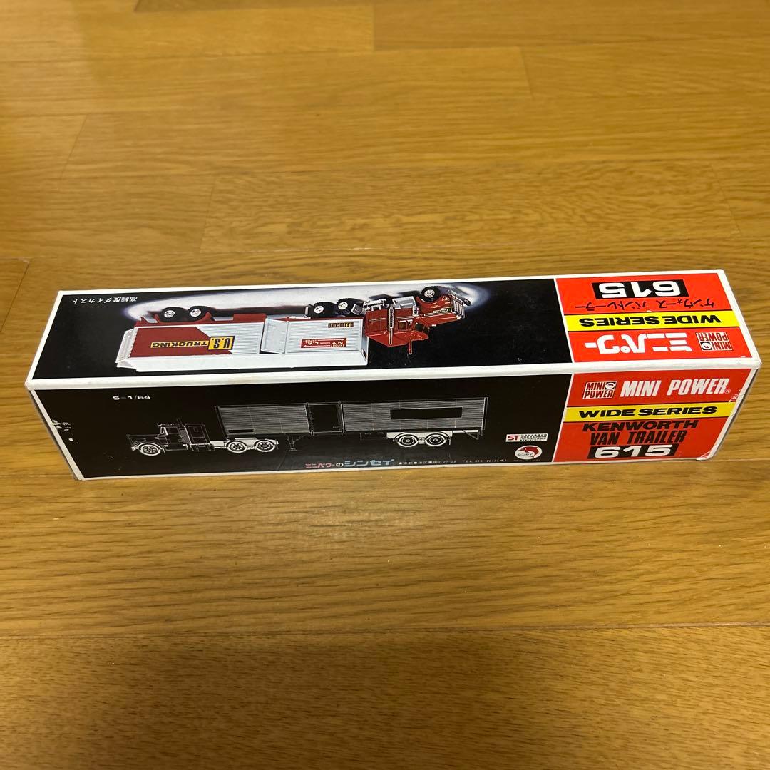 シンセイ ミニパワー ケンウォース バントレーラー 赤