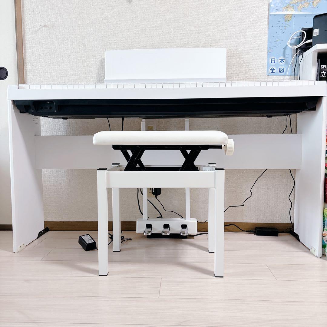 YAMAHA 電子ピアノ ヤマハ P-125WH ホワイト（本体）