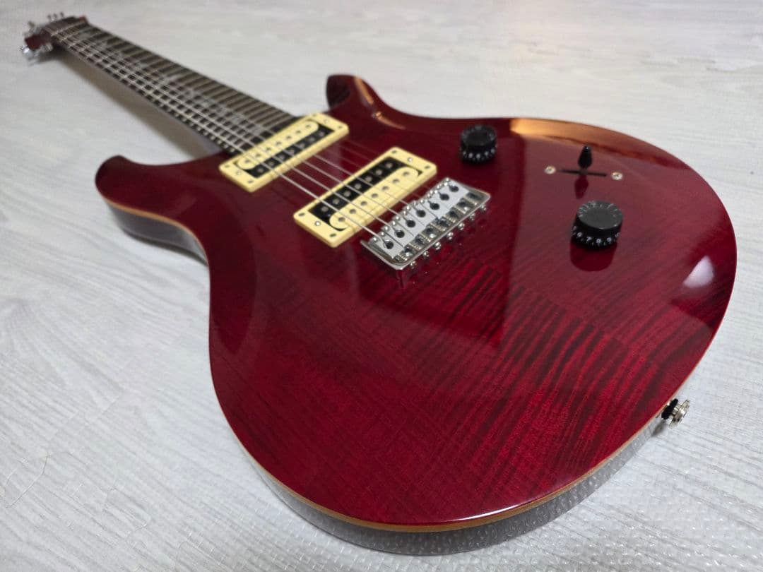 【最終価格】PRS SE SVN 7弦 Black Cherry 美品