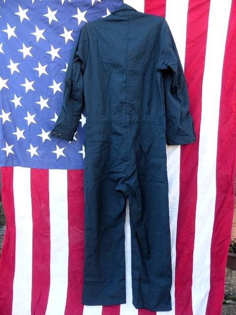 米軍実物　NAVY　ユティリティカバーオール 40R　FR　難燃 つなぎ 156