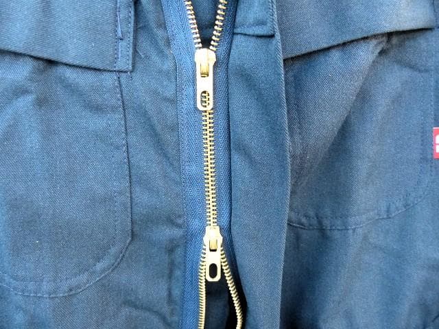 米軍実物　NAVY　ユティリティカバーオール 40R　FR　難燃 つなぎ 156