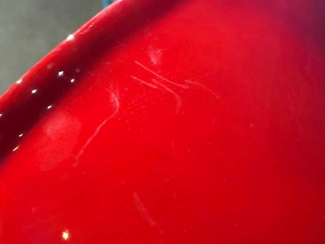 希少　Kartell　カルテル　レッド　回転チェア　ビンテージ　レトロ　YZ