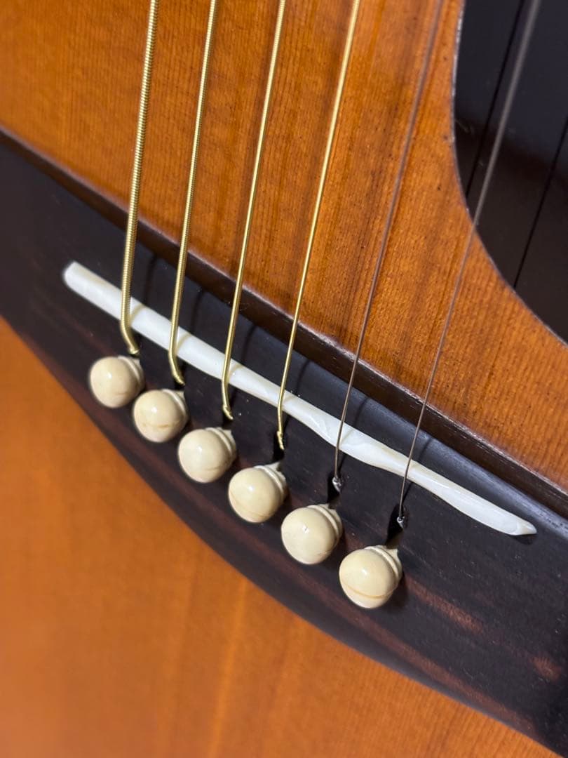 程度上❗️YAMAHA ヤマハFG500J 黒ラベル　ジャパンヴィンテージアコギ