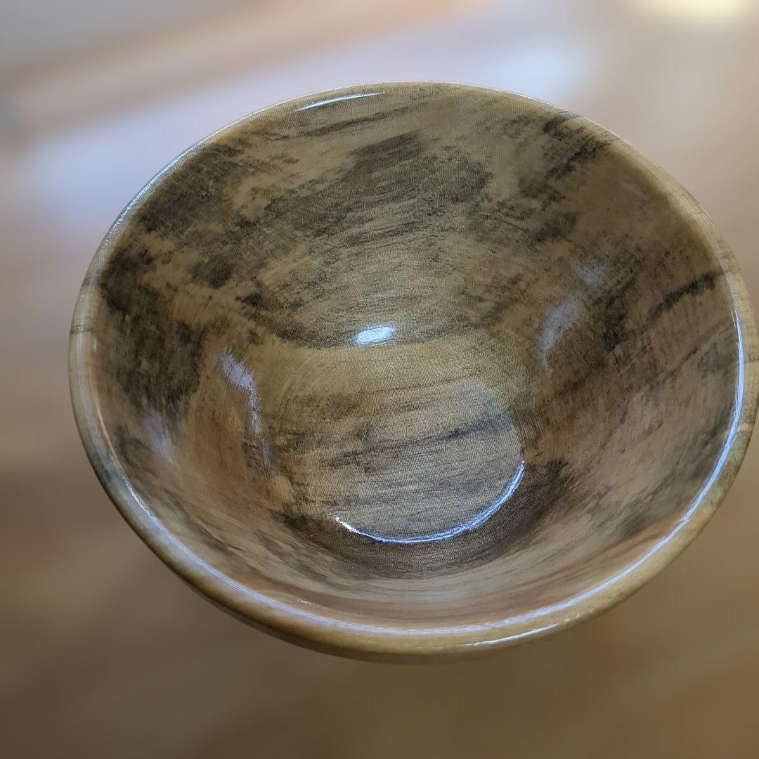 とち　サラダボール　手作り木工