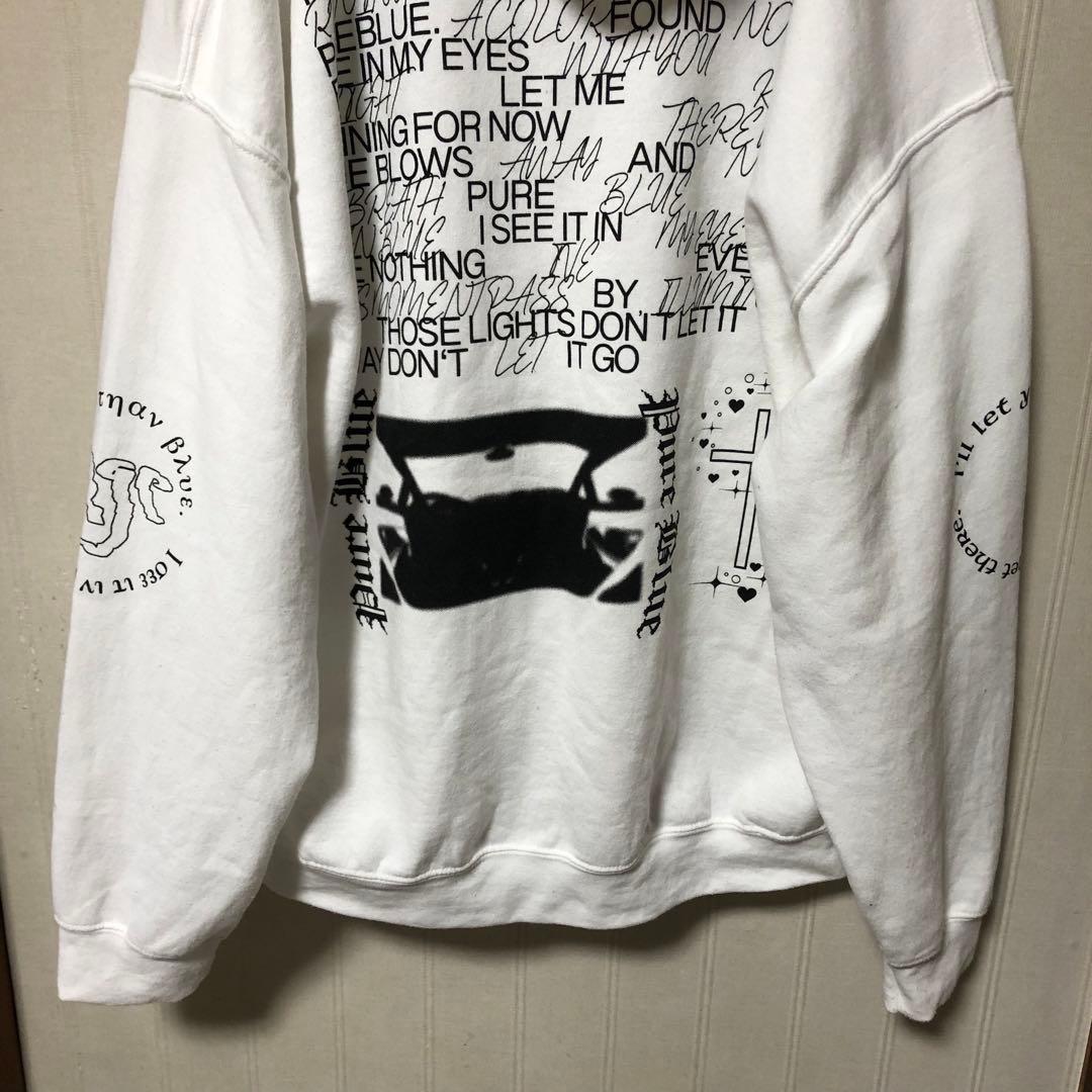 Age Factory mental wealth 裏起毛 パーカー 白XL