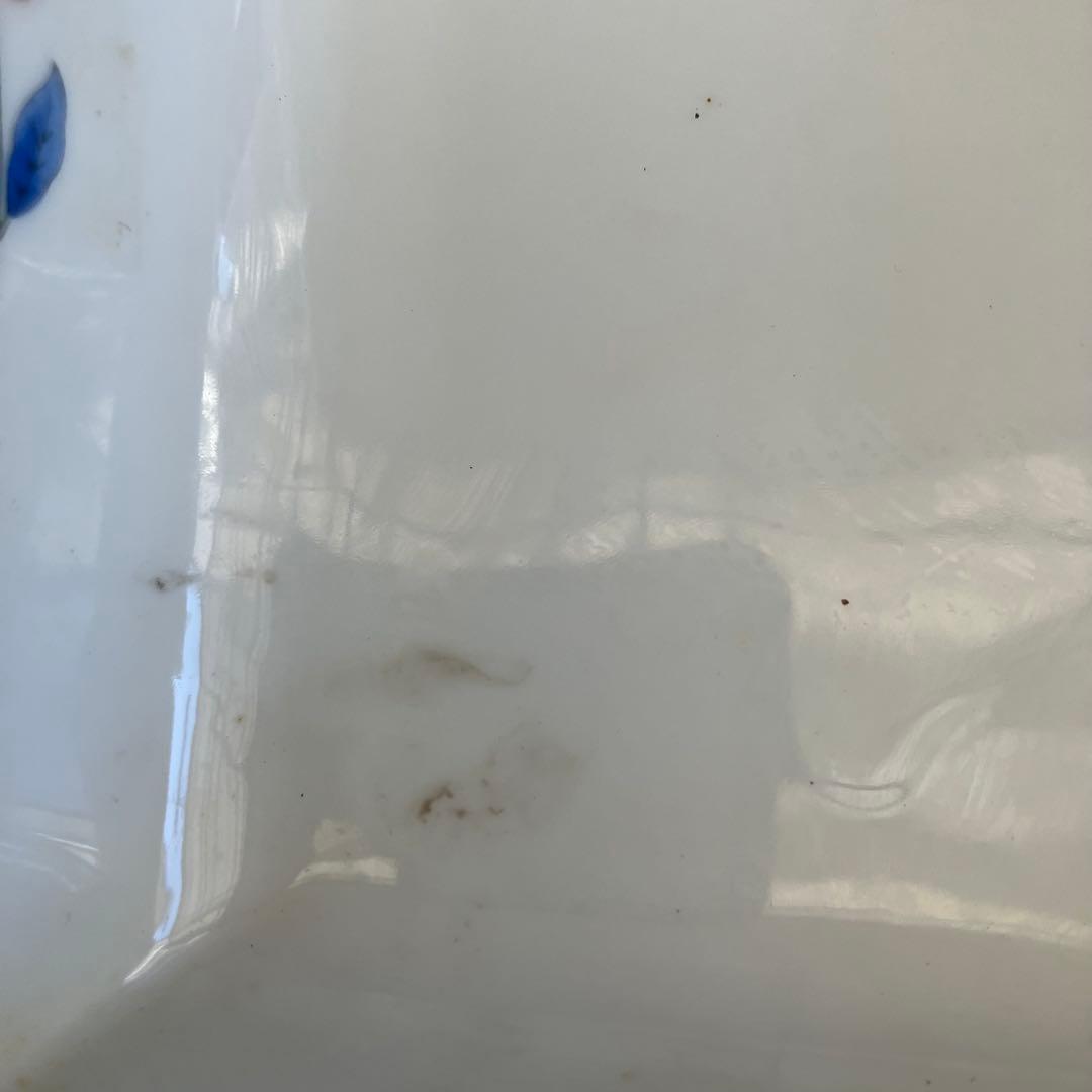 E-2 美濃焼 吾山窯 角鉢 3客セット 色絵 花鳥文 盛り鉢 盛付皿 和食器