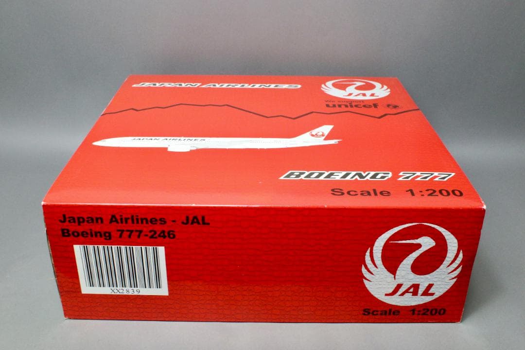 航空機・ヘリコプター JC Wings 1/200 JAL B777-200 JA772J