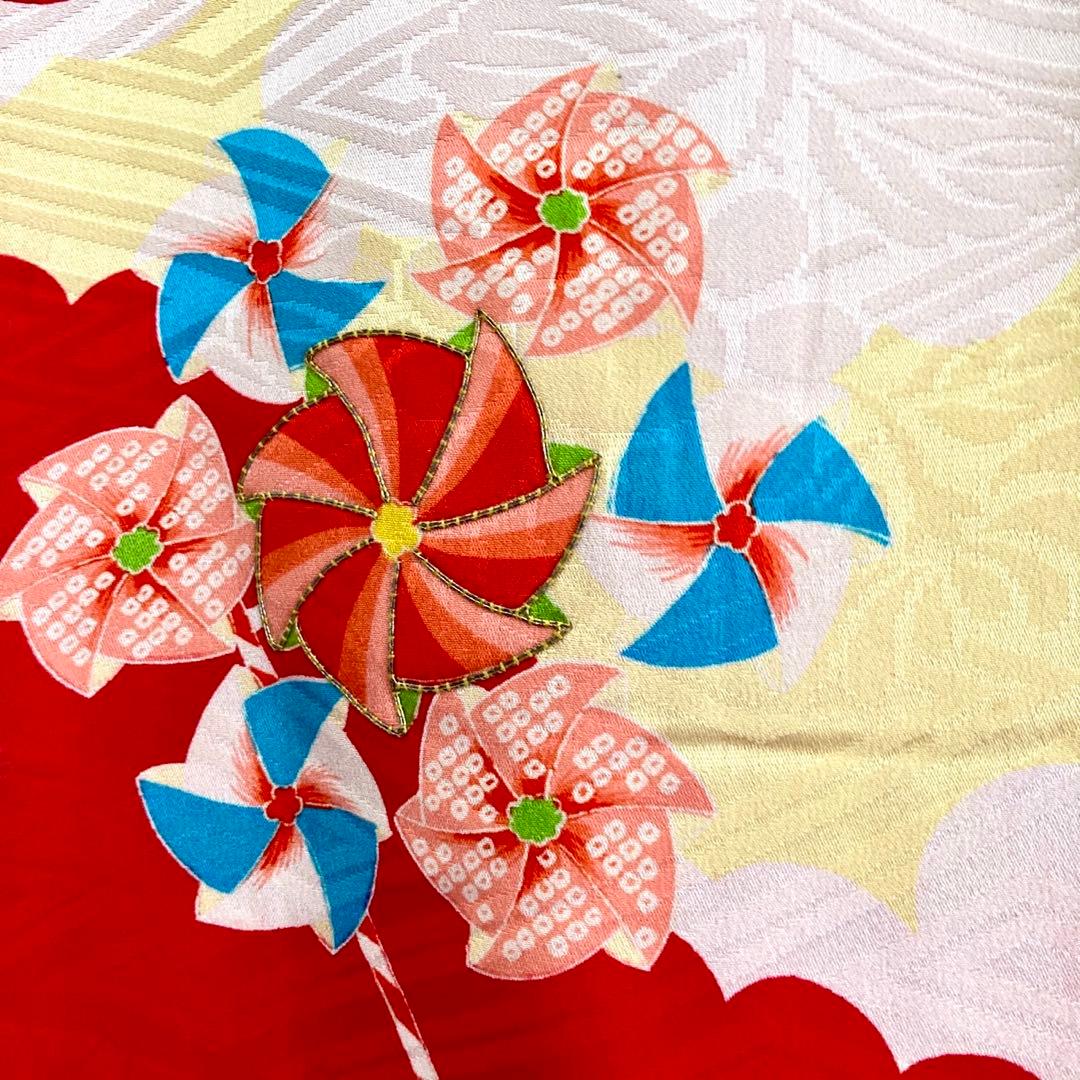 アンティーク 3歳 女の子 子供着物 七五三 アンティーク着物 NO