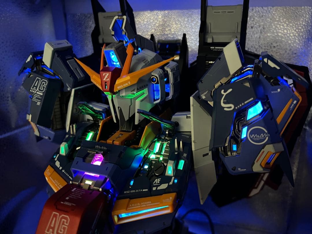 【海外製】Zガンダム1/35ガンプラLED発光(完成品)