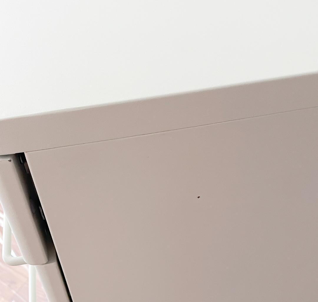 無印良品 スチールキャビネット ライトグレー デスクワゴン 袖机