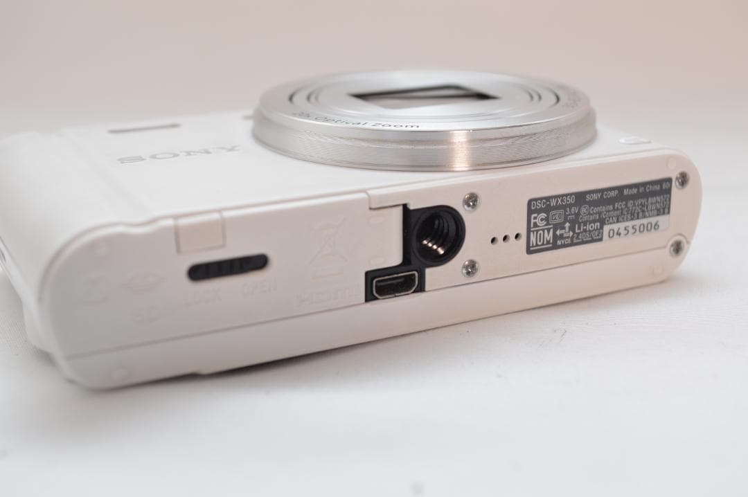 ✨実用✨ Sony Cyber shot DSC-WX350 ホワイト 動作OK