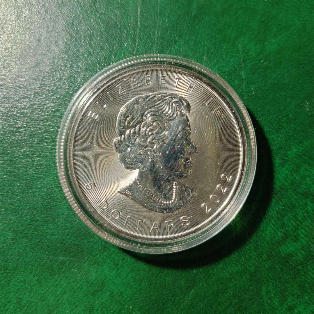 カナダ 2022年 1オンス銀貨 5ドル