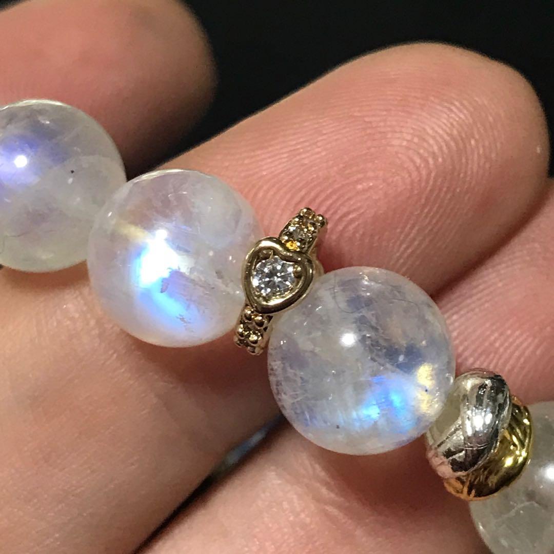 7【特別な一本はいかが♪】ブルームーンストーン 大玉使用　こだわりのデザブレ