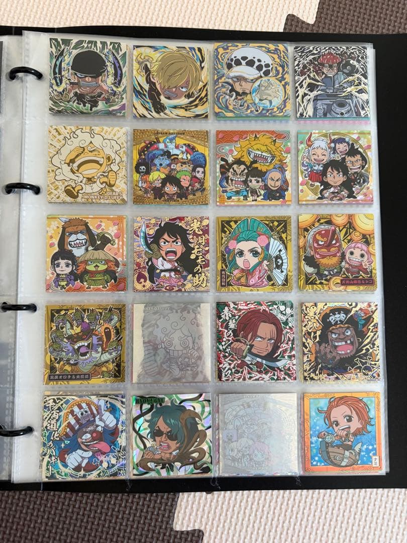 ワンピース ウエハースシール log.1〜log.12、RED