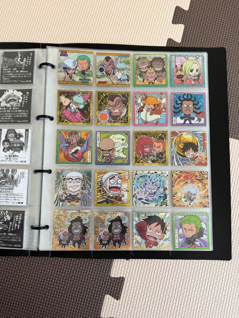 ワンピース ウエハースシール log.1〜log.12、RED