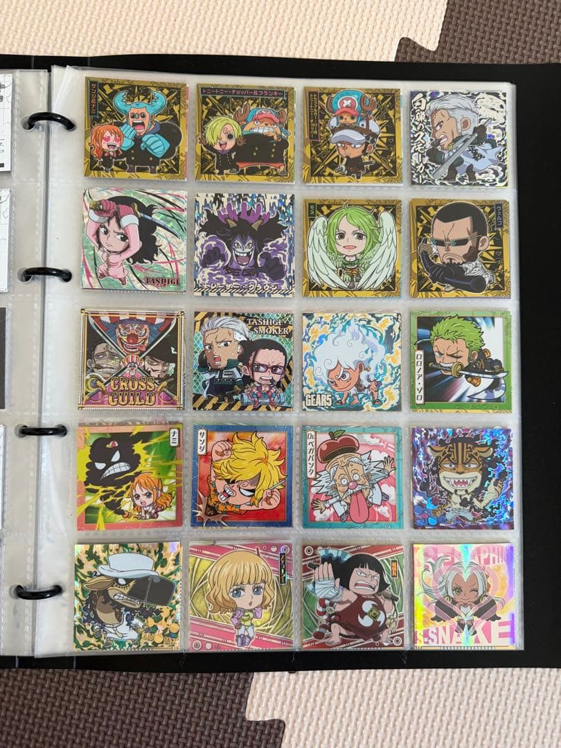 ワンピース ウエハースシール log.1〜log.12、RED