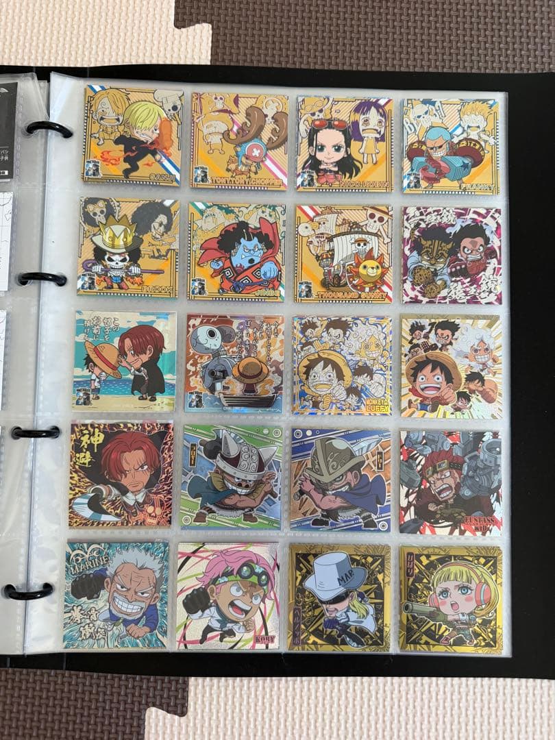 ワンピース ウエハースシール log.1〜log.12、RED