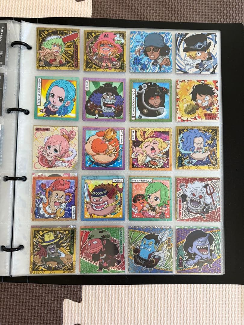 ワンピース ウエハースシール log.1〜log.12、RED