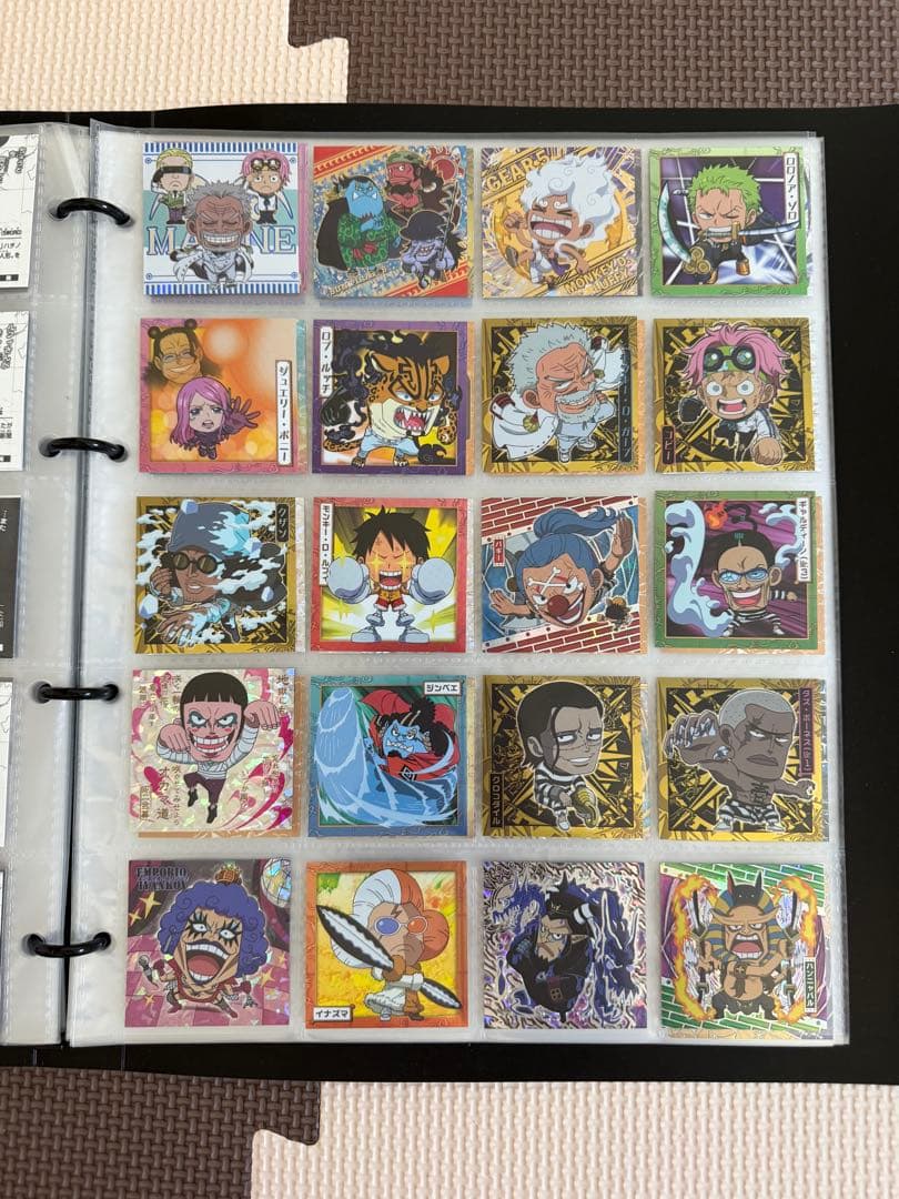 ワンピース ウエハースシール log.1〜log.12、RED