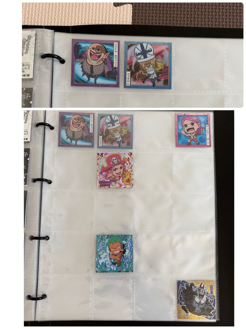 ワンピース ウエハースシール log.1〜log.12、RED