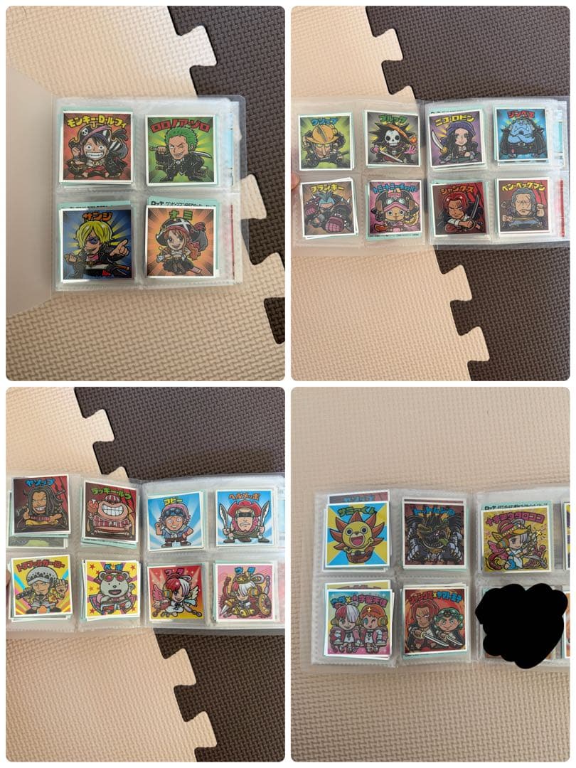 ワンピース ウエハースシール log.1〜log.12、RED