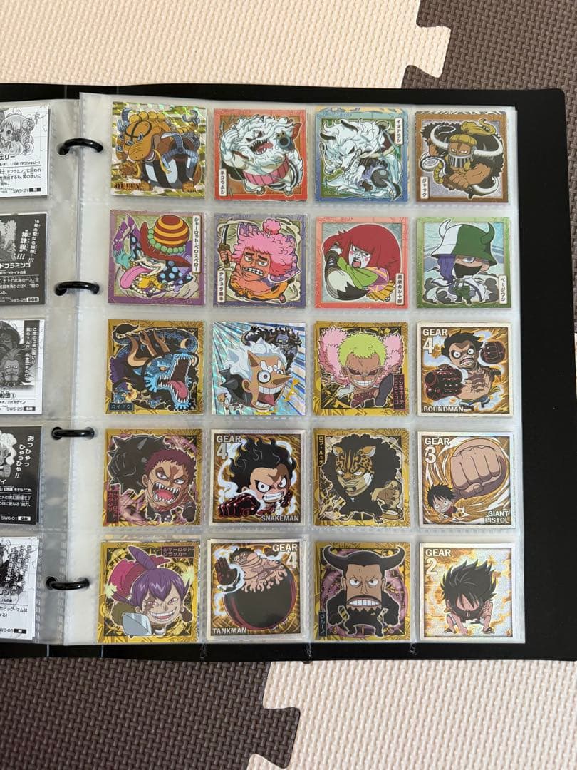 ワンピース ウエハースシール log.1〜log.12、RED