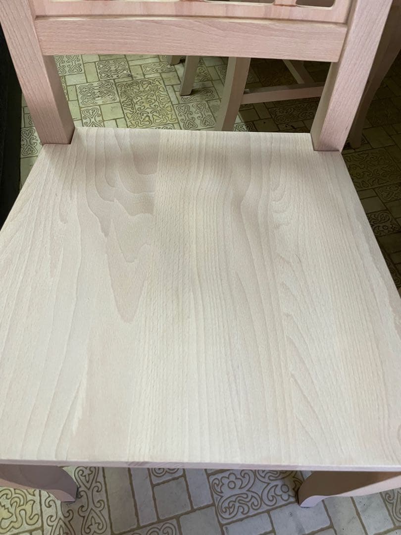 宮城県　イタリア製　木製　チェア