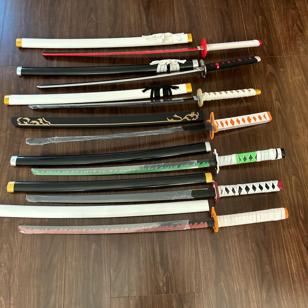 ❤️送料無料❤️鬼滅の刃　刀 日輪刀　7本セット　木製