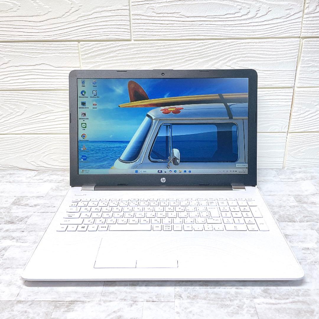 美品✨即利用OK✨Windows11✨SSD✨hp カメラ付 ノートパソコン