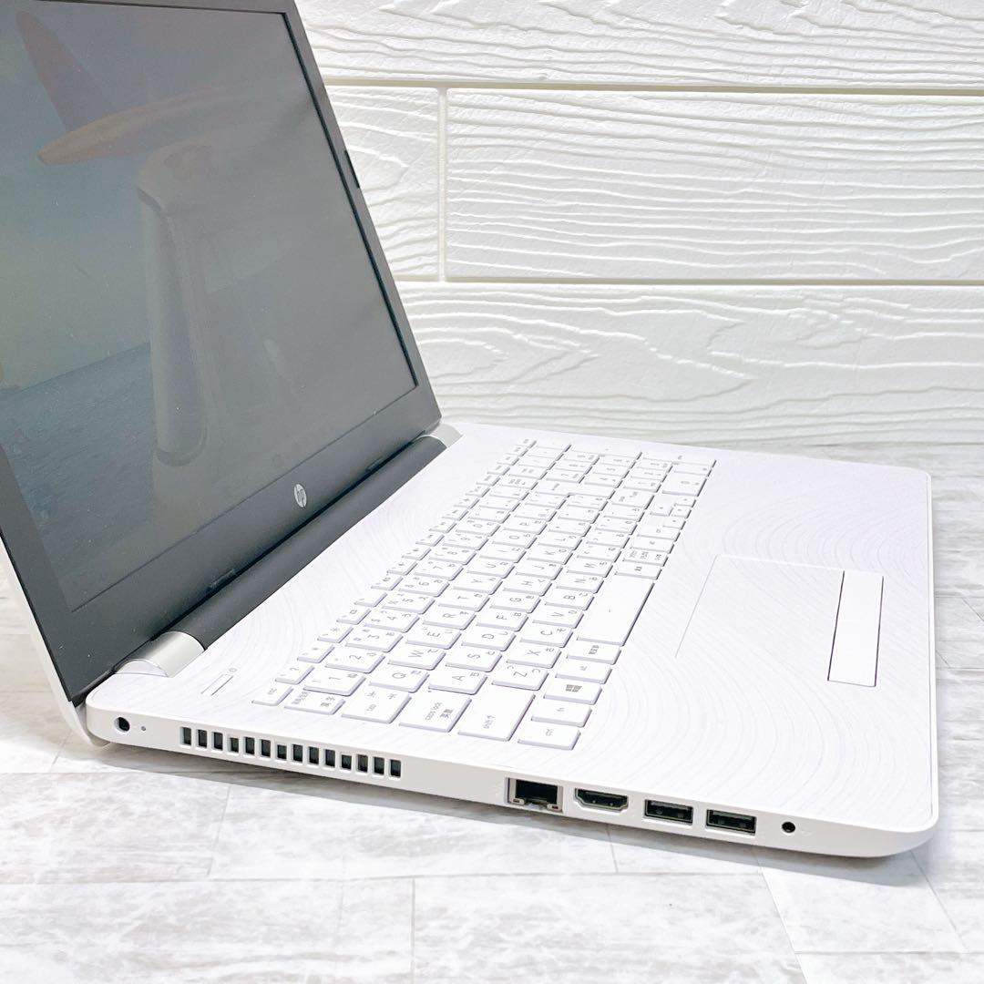 美品✨即利用OK✨Windows11✨SSD✨hp カメラ付 ノートパソコン