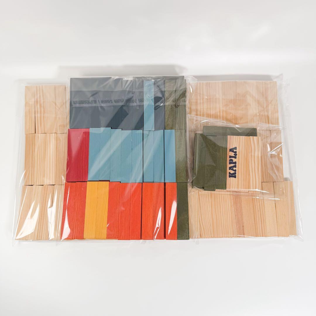 KAPLA 積み木 319ピース 木製ブロック