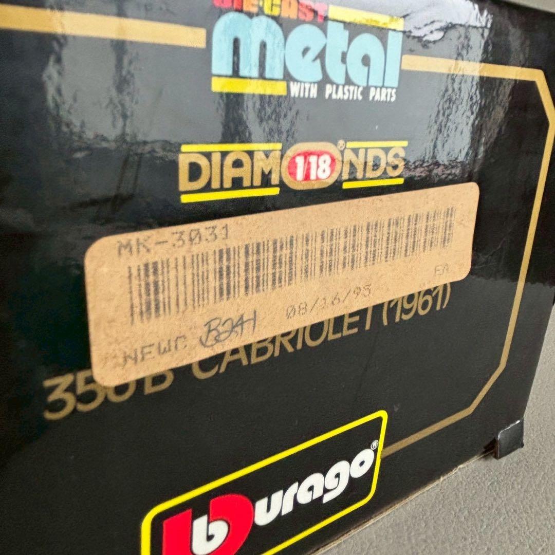 Bburago ブラーゴ PORSCHE 356B CABRIOLET 1961