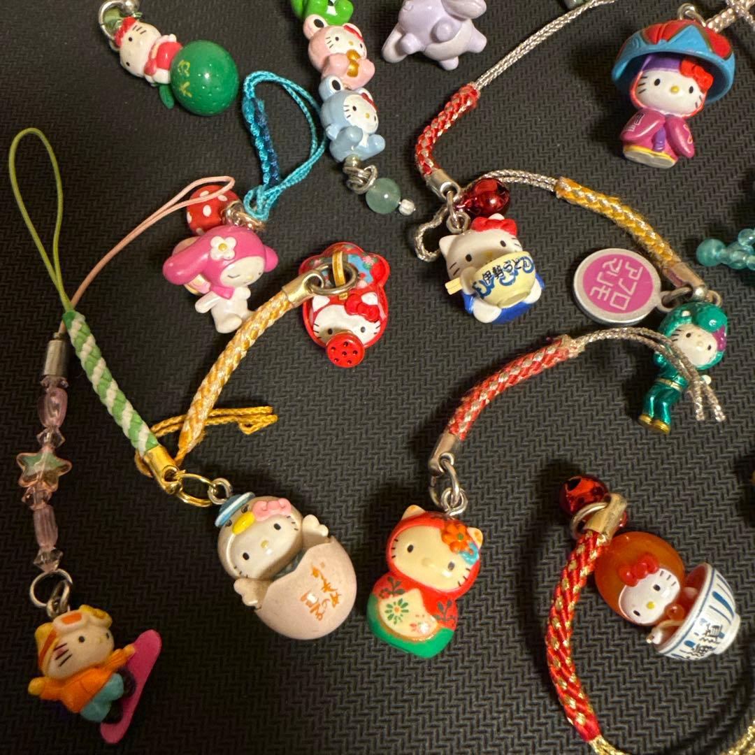 サンリオ　ハローキティ グッズセット まとめ売り　ストラップ　ペン　雑貨