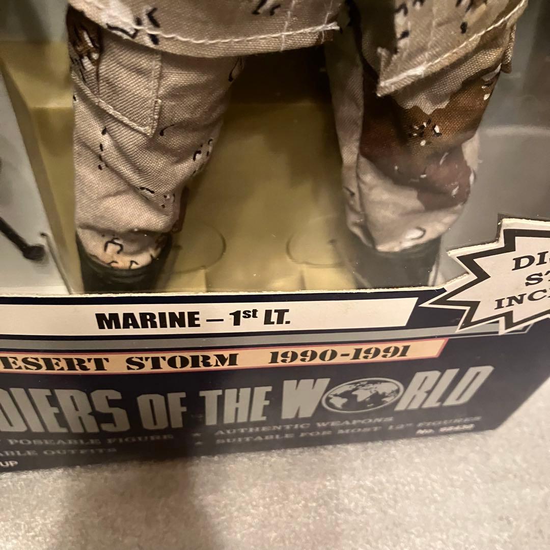 3F 【未開封】タカラ 12インチ フィギュア デザートストーム 海兵隊中尉