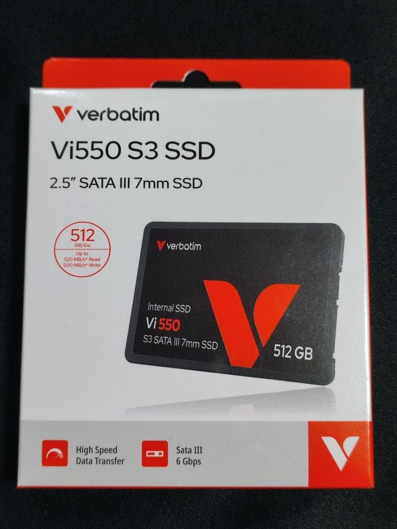 Verbatim バーベイタム 2.5インチ 内蔵SSD 512GB