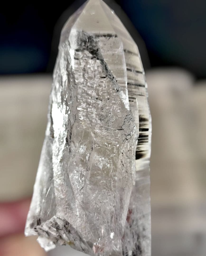 超希少 チベット カイラス産 ヒマヤラ水晶 ポイント原石 天然水晶 産地証明書付