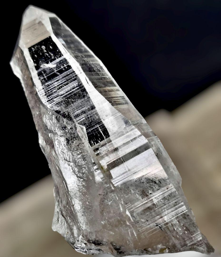 超希少 チベット カイラス産 ヒマヤラ水晶 ポイント原石 天然水晶 産地証明書付