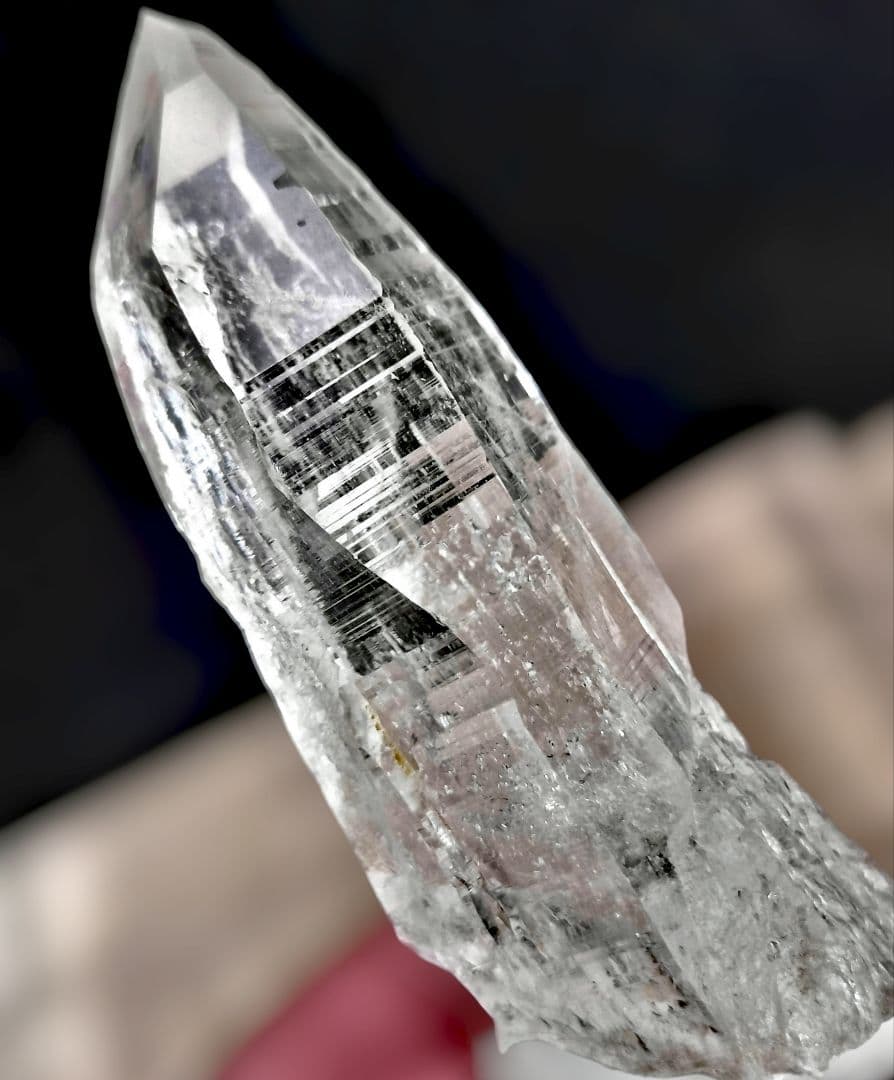 超希少 チベット カイラス産 ヒマヤラ水晶 ポイント原石 天然水晶 産地証明書付