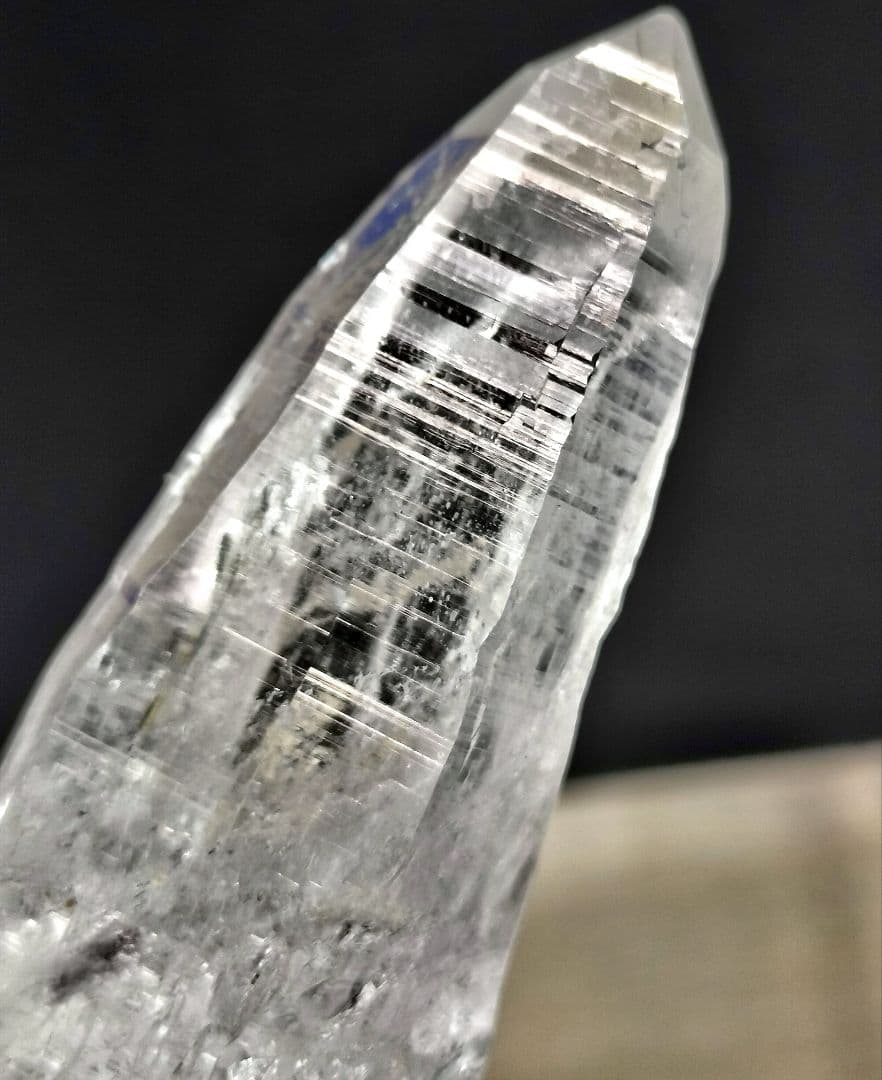超希少 チベット カイラス産 ヒマヤラ水晶 ポイント原石 天然水晶 産地証明書付