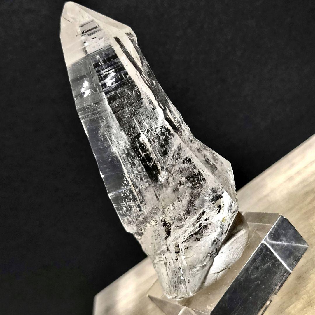 超希少 チベット カイラス産 ヒマヤラ水晶 ポイント原石 天然水晶 産地証明書付