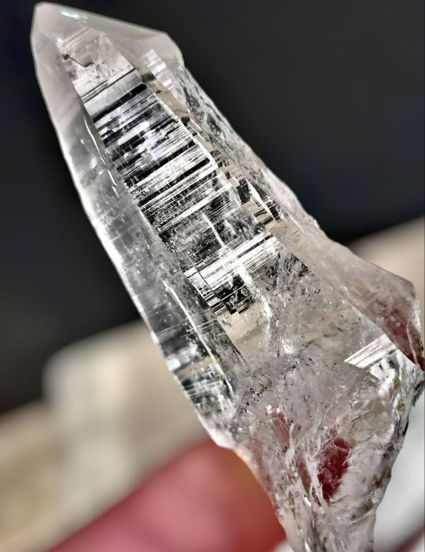 超希少 チベット カイラス産 ヒマヤラ水晶 ポイント原石 天然水晶 産地証明書付