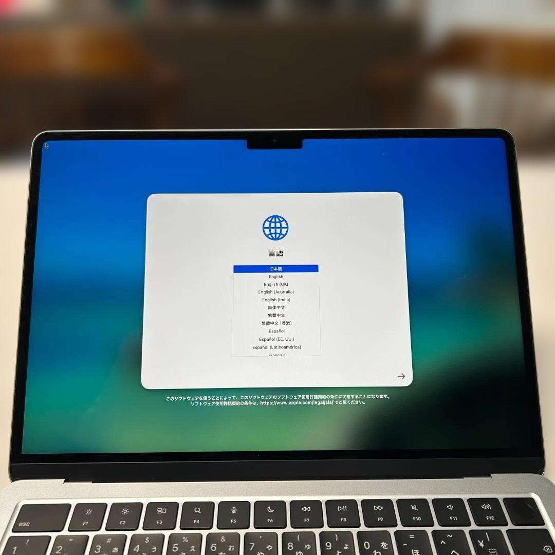 MacBook Air M4 16GB 512GB 13インチ スカイブルー