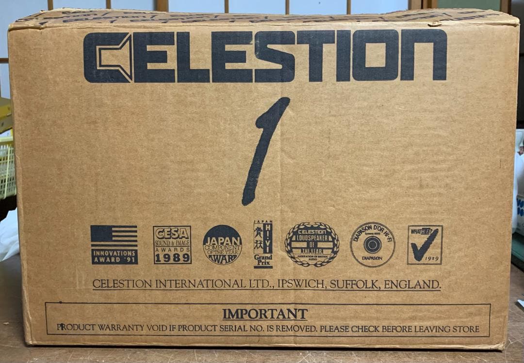 ス*丸様 CELESTION 1 セレッション1 2wayスピーカーペア 英国製