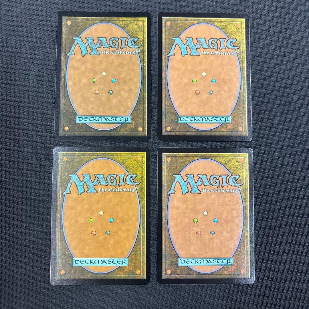 MTG フラッドファームの境界　4枚セット(foil、プロモスタンプ混合)
